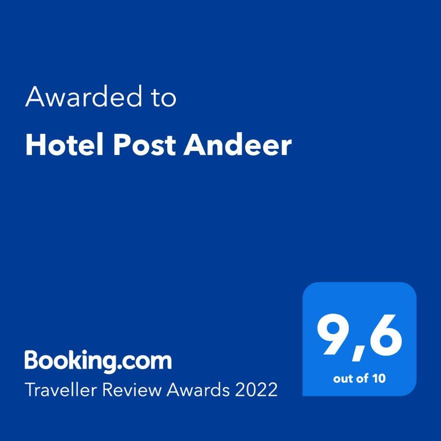Hotel Post Andeer Eksteriør billede